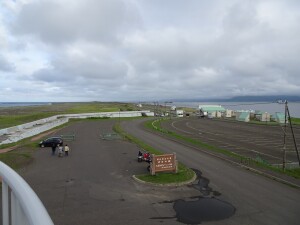 4日目　サロマ湖この先がウミの入り口